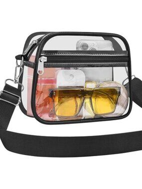 Clear Bag for Stadium Events Clear Handbags Purses for Sports Fans